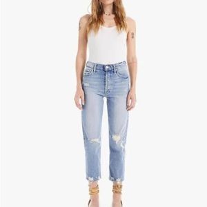MOTHER Denim The Tomcat size 23 in color Confession